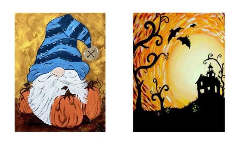 It's a Painter's Choice - Halloweens Paint Party!