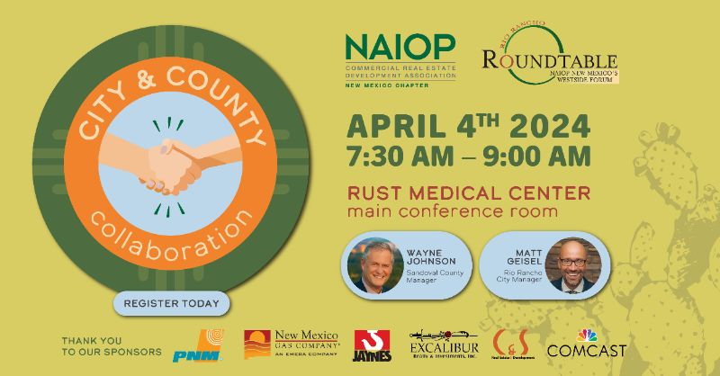 April 4th - Rio Rancho Mayor(s) Roundtable