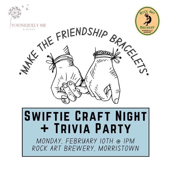 Make the Friendship Bracelets - Swiftie Craft Night Trivia Party