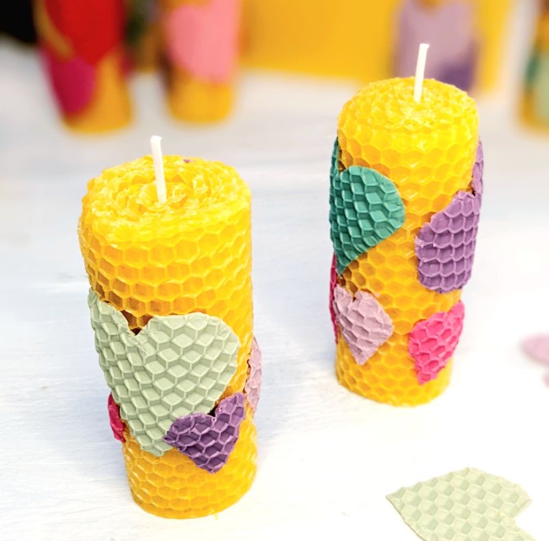 Rolled Beeswax Candle Class