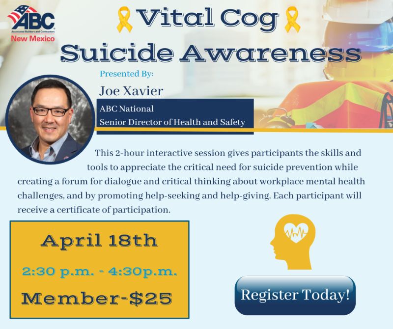 Vital Cog- Suicide Awareness