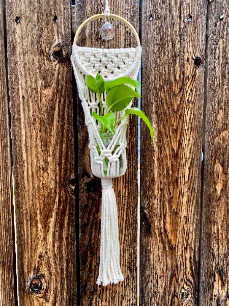 Make Your Own Macrame Plant Hanger at Barbarian Brewing!