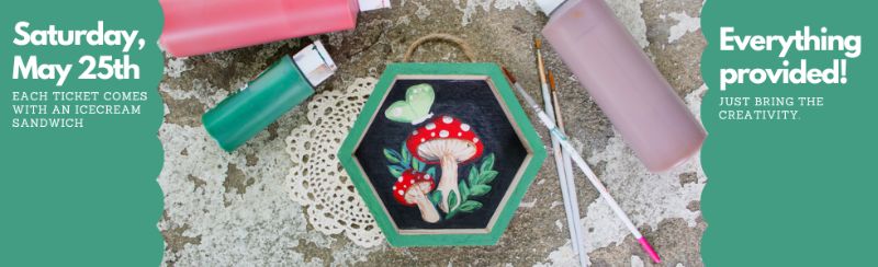 Mushroom Painting Party