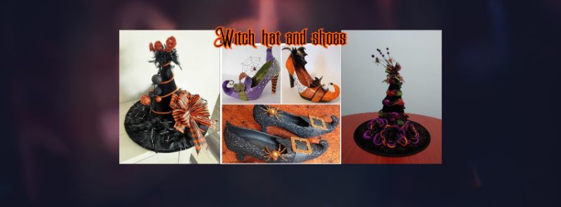 Witch hat & shoes Sept 29 at Stonecloud