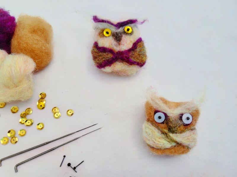 Make Your Own Felt Owl