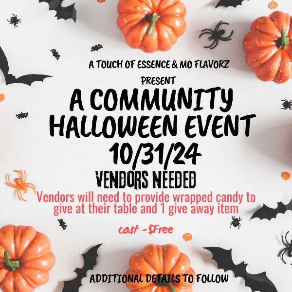 Halloween Community Give Back (Vendor)