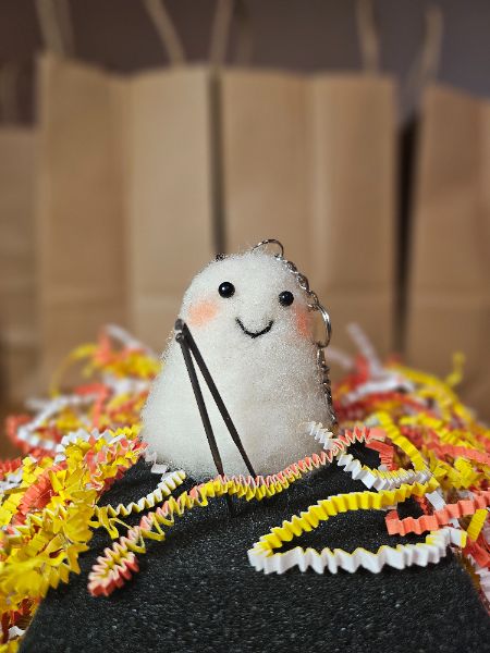 Tea and Needle Felted Ghosties at FestiviTea