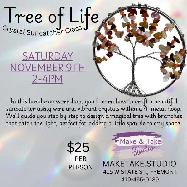 Tree of Life Suncatcher Class