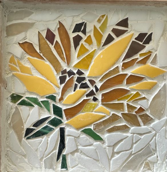 Mosaic Flower Wall Hanging - Saturday, Nov. 16 2PM