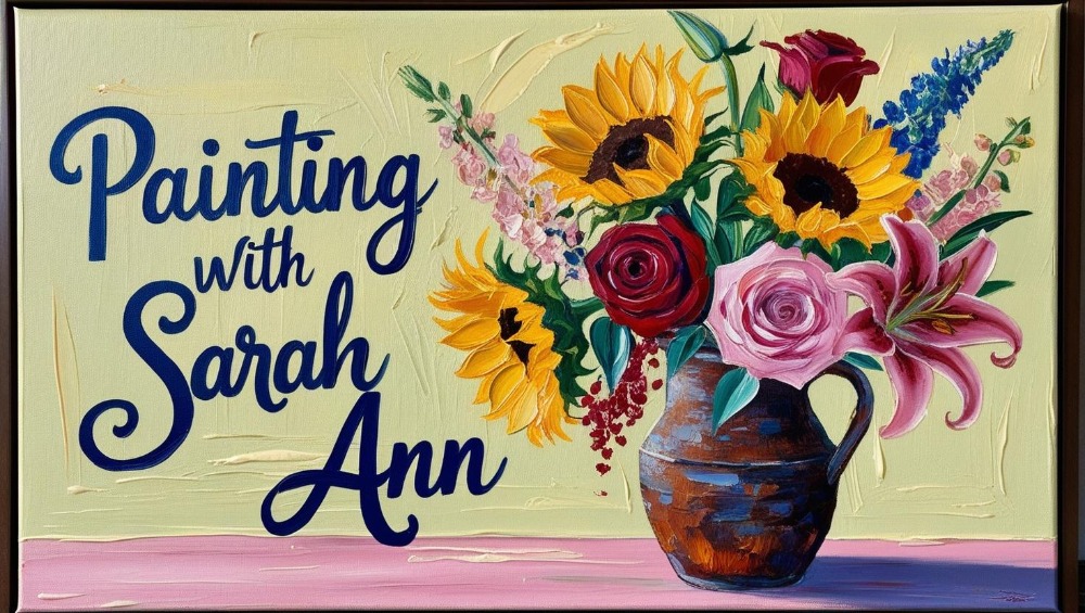Painting with Sarah Ann