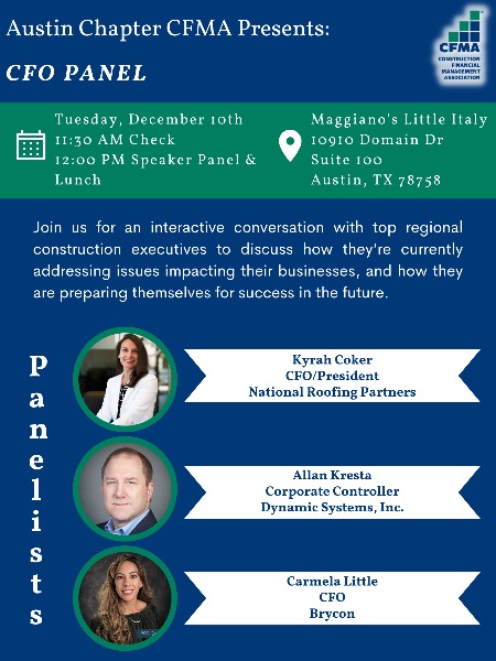 CFMA Austin Chapter December Luncheon