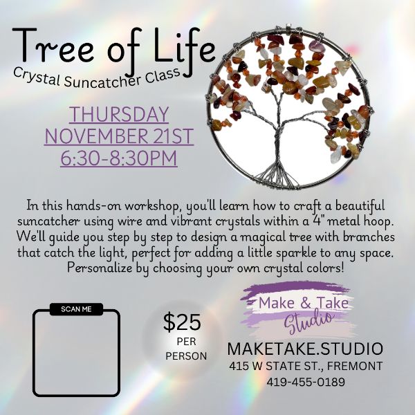 Tree of Life Suncatcher Class