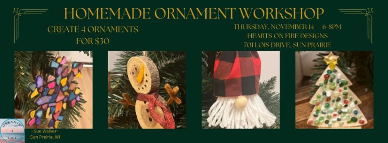 Homemade Ornament Workshop