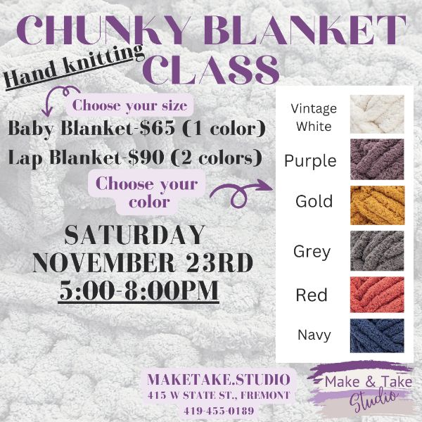 Chunky Blanket Class