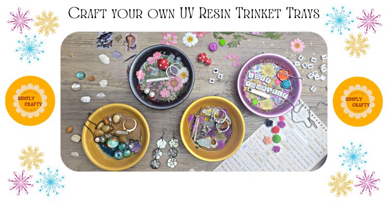 UV Resin Trinket Tray Craft Party