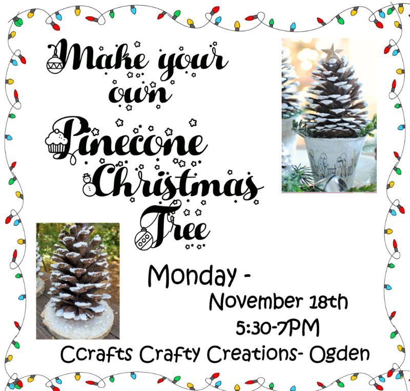 Pinecone Christmas Tree