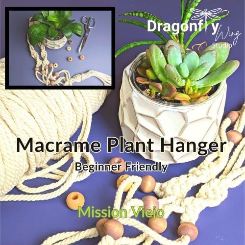 Macrame Plant Hanger Workshop, January 11, 2025