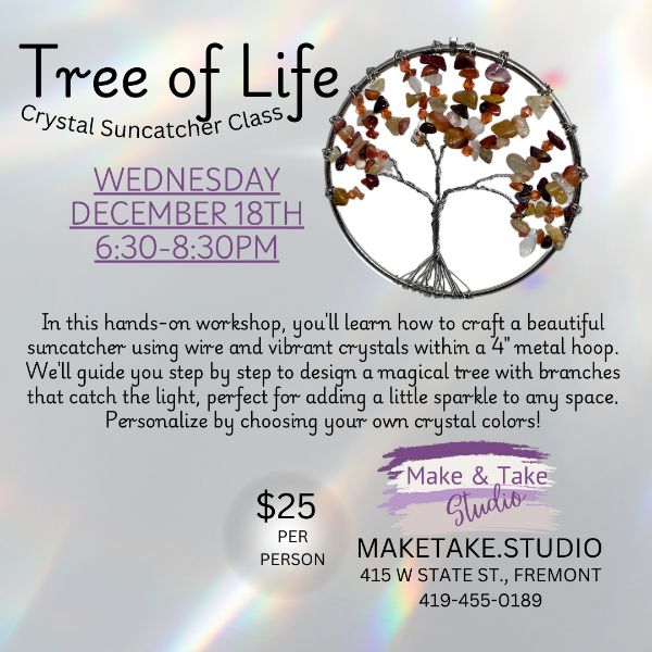 Tree of Life Suncatcher Class