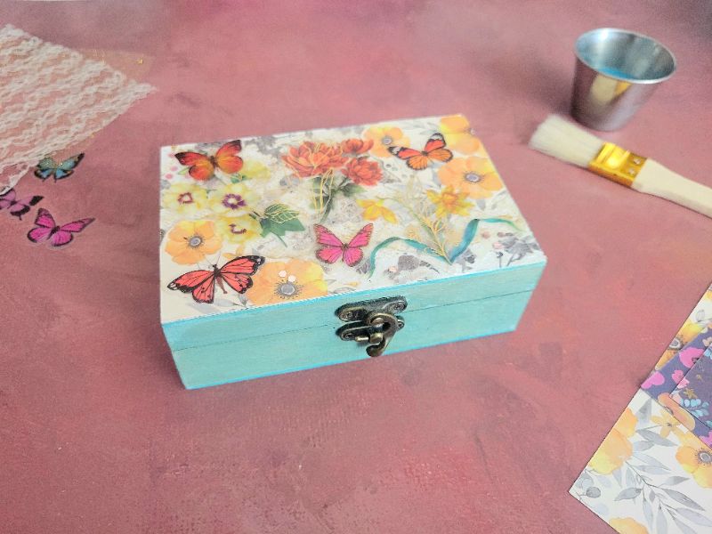 Decoupage Treasure Box Workshop