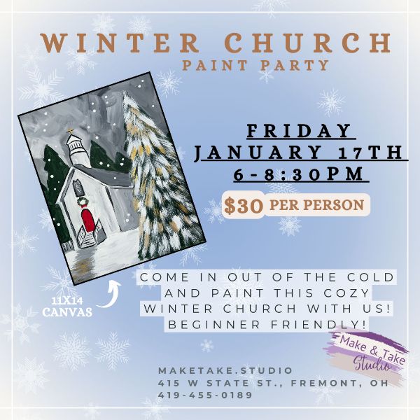 Winter Church Paint Party