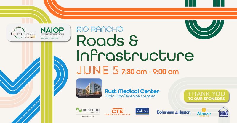 June 5th - Roads & Infrastructure