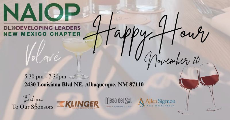 November 20th - Volare Rooftop Bar