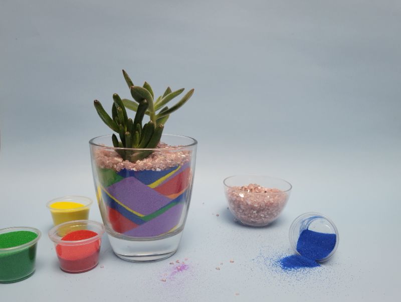 KID'S CRAFT CLASS-MAKE YOUR OWN SAND ART TERRARIUM