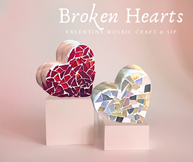 Broken Hearts Mosaic