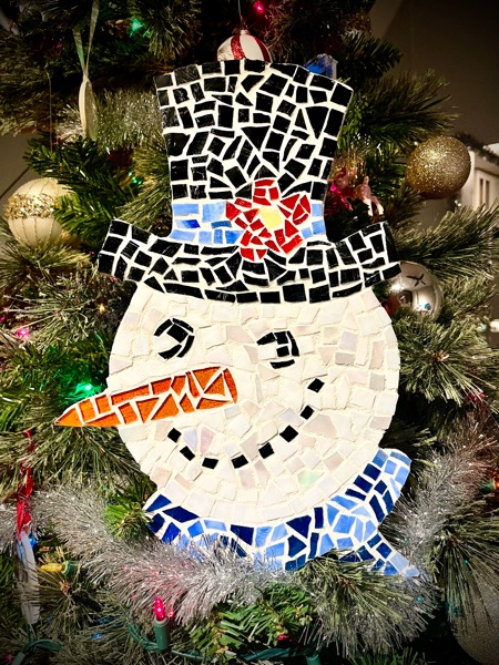 Snowman Mosaic Workshop - Yinzer Valley Farms, Mt. Pleasant, PA