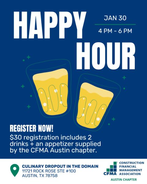 CFMA Austin Chapter January Happy Hour Austin Event