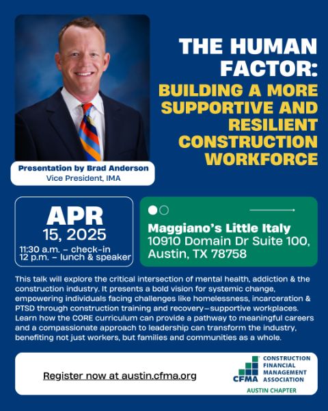 CFMA Austin Chapter April Luncheon