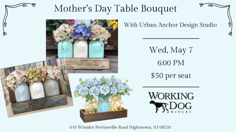 Mother's Day Table Flowers