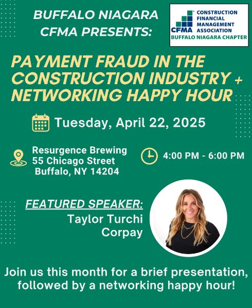 Payment Fraud in the Construction Industry + Happy Hour