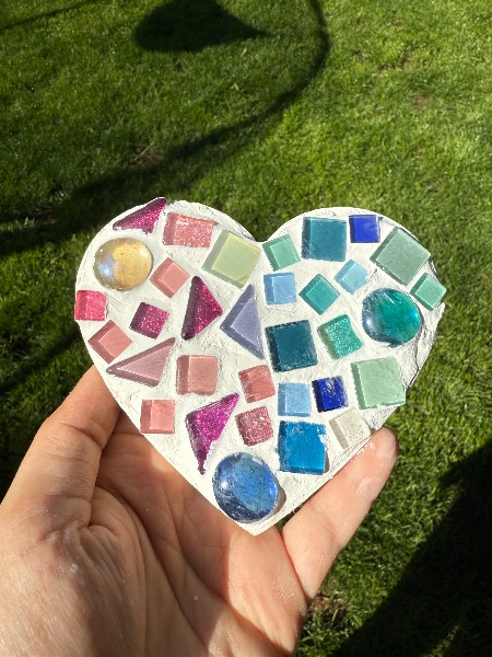 Mosaic Heart Decor