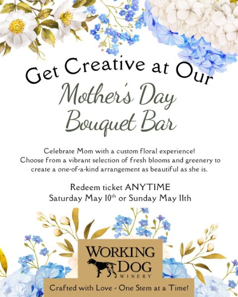 Mother's Day Bouquet Bar - Valid for 5/10 or 5/11