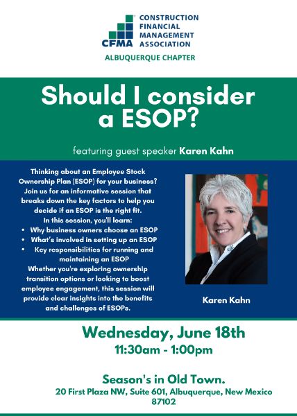 Should I consider  a ESOP?