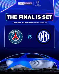 Champions League Finals Viewing Party: PSG vs Inter Milan Champions League Finals Viewing Party: PSG vs Inter Milan