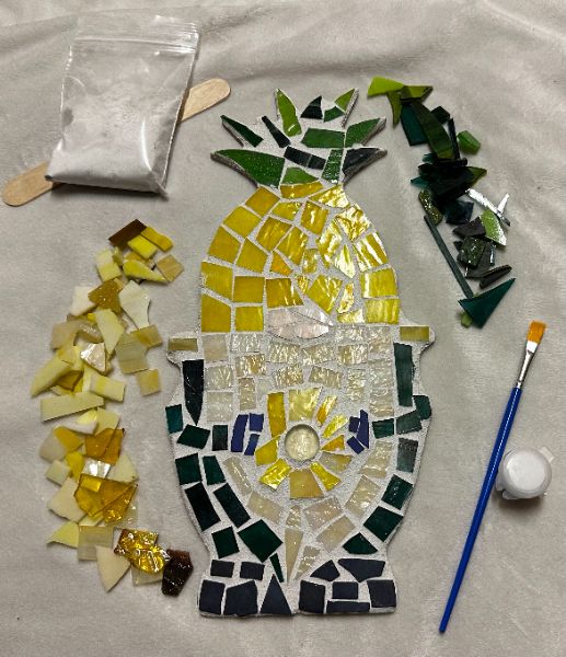 DIY Mosaic Gnome Class