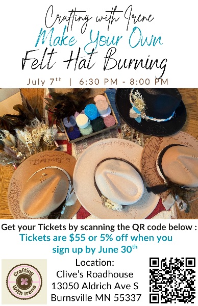 Felt Hat Burning