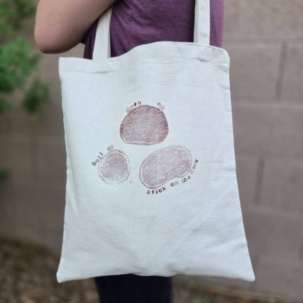 Hand-stamped Totebag Workshop