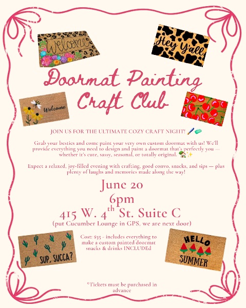 Doormat Painting Workshop