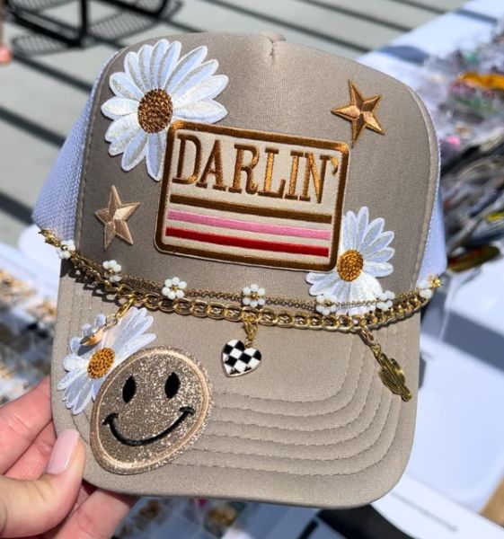 Kids' Crafts @ Cronos- Trucker Hats with Bling