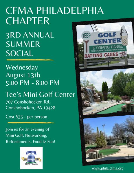 3rd Annual Summer Social - Tee’s Mini Golf Center