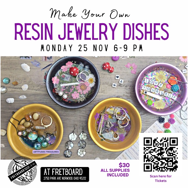 Make Your Own UV Resin Trinket Dishes