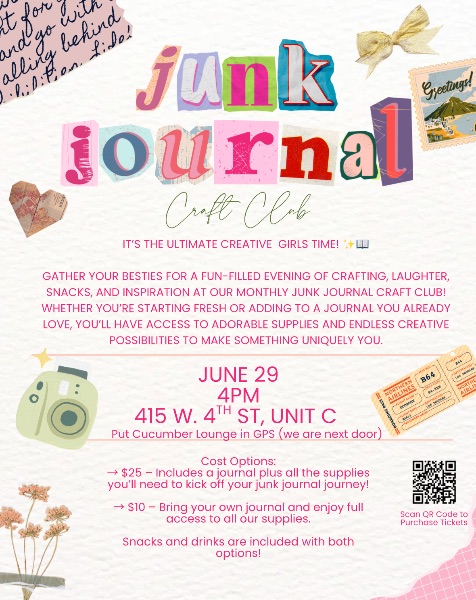 Junk Journal Craft Club