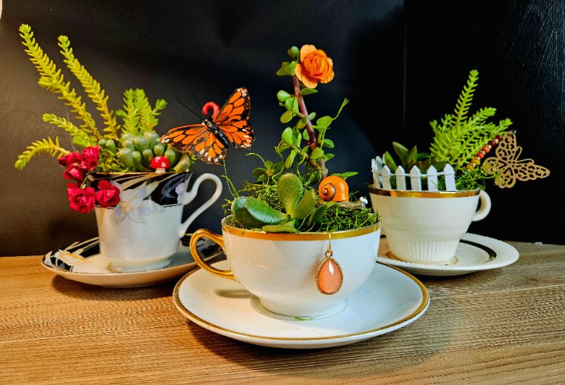 Teacup Terrarium & Tea Party