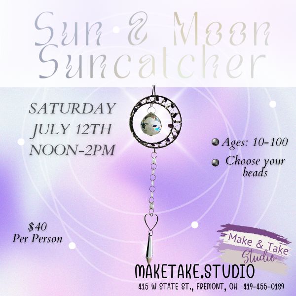 Sun & Moon Suncatcher Class