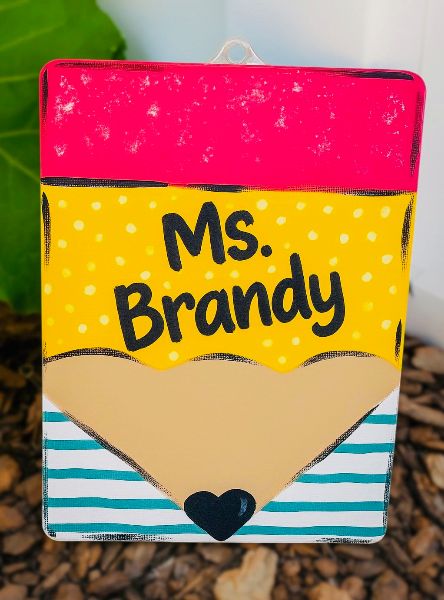 ✏️ Pencil Me In – Painted Clipboards Crafty Class 📋🍎