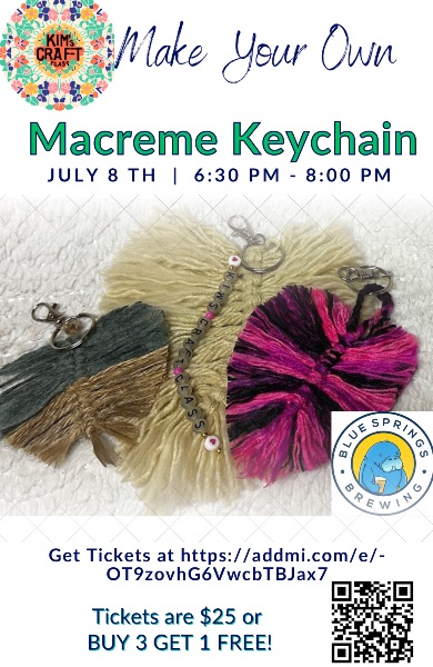Macramé Keychain