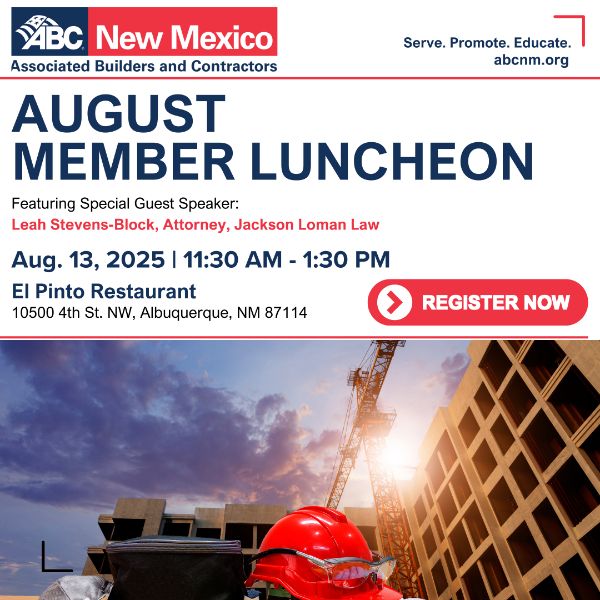 August Member Luncheon